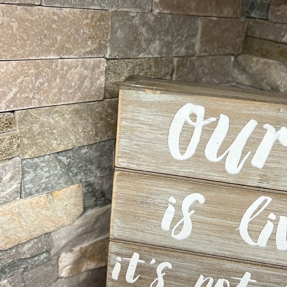 Our house Sign - Picture 3 of 7